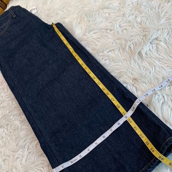 FRAME le Italien Wide Crop Italian rigid denim 100% cotton made in Italy sz 27 - Picture 11 of 12